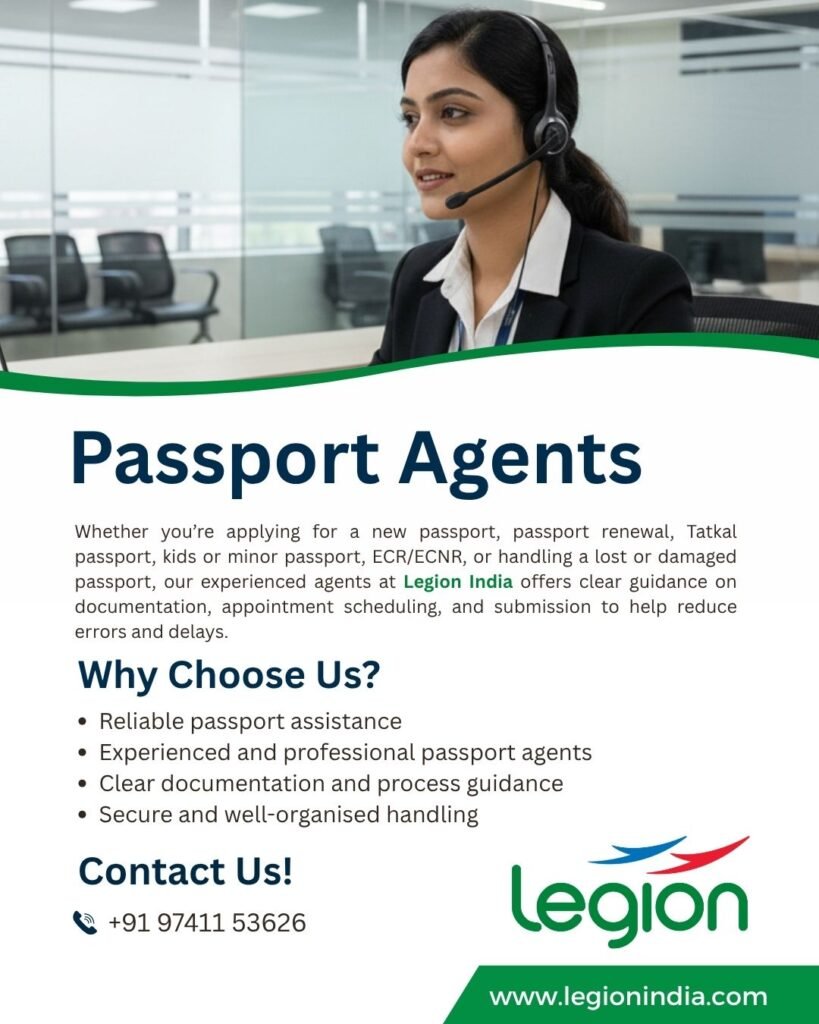 Passport agents in bangalore